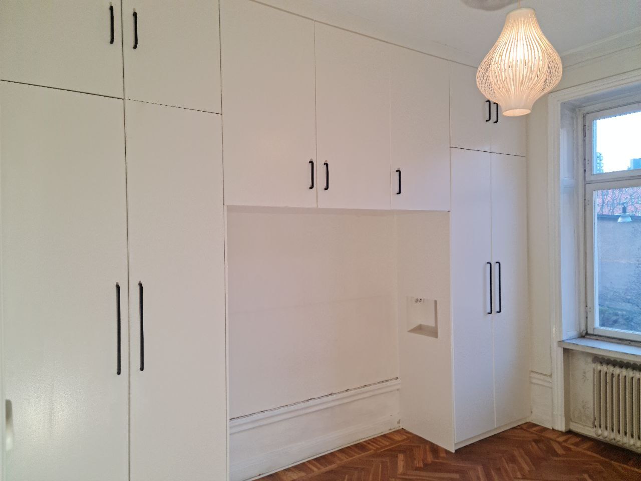 Platsbyggd Garderobe