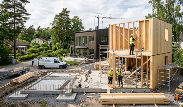 Renovera fasad offert